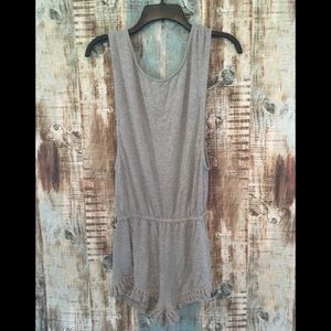 Sleeveless romper